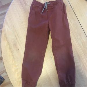 Burgundy Old Navy Joggers